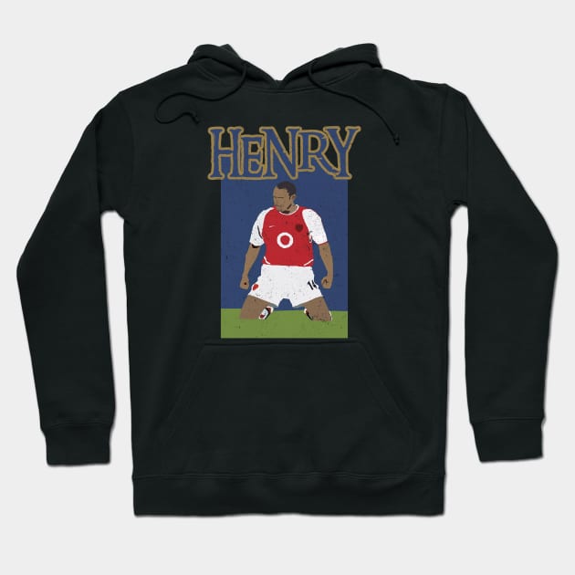 Thierry Henry Hoodie by TerraceTees